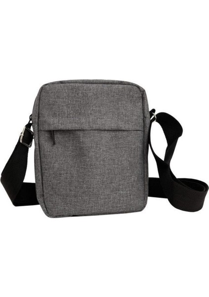 Gri Erkek Çanta, Şık ve Hafif Çapraz Askı Tasarımı, Rahat Kullanım