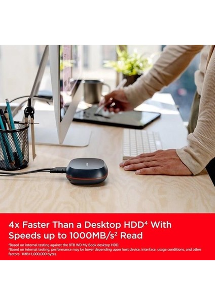 Sandısk 4tb Desk Drıve SDSSDT40-4T00-EM25 SSD USB 3.2 Harici Disk fırsatları
