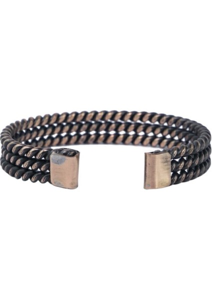 El Yapımı 3'lü Saf Bakır Bilezik, Manyetik Alan, Şifa ve Şıklık Sağlayan Tasarım fiyatları