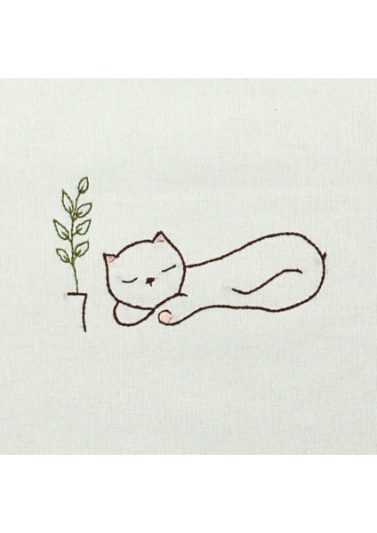 Çok Renkli Kedi Işlemeli Bez Çanta, Şık ve Kullanışlı Tasarım fiyatları