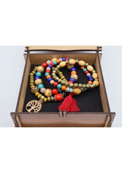 Renkli ve Şık Küçük Bileklik, Bohem Tarzı Aksesuar, Zarif ve Güzel Tasarım fırsatları