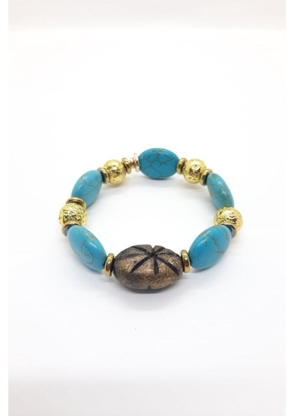 Turkuaz Renkli Zarif Bileklik, Şık Takı Parçası fiyatları