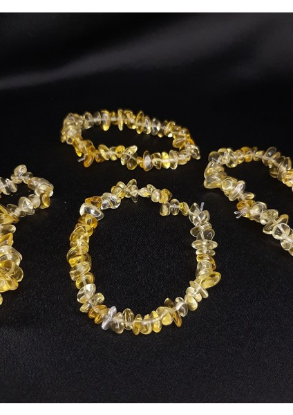 Doğal Taş Bileklik, Renkli ve El Yapımı, Akit ve Kırık Taş Detaylarıyla Şık