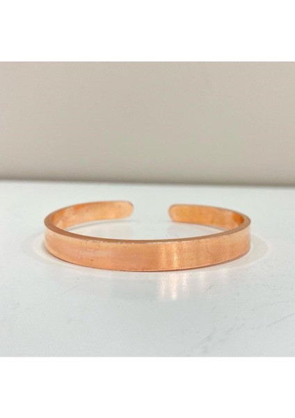 Iki Adet %100 El Yapımı Saf Bakır Bileklik Seti, Zarif ve Şık Takı Seçeneği fırsatları