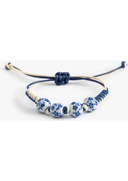 Mavi Boncuklu Bileklik, Şık ve Renkli Takı Tasarımı