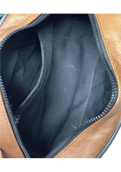 Kahverengi Hakiki Deri El Çantası, Şık ve Zarif Tasarım indirimleri