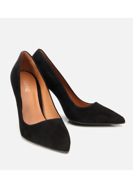01AYH311550A100 KADIN Süet Deri Siyah Stiletto fiyatları