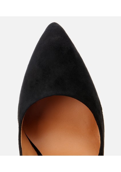 01AYH311550A100 KADIN Süet Deri Siyah Stiletto fırsatları