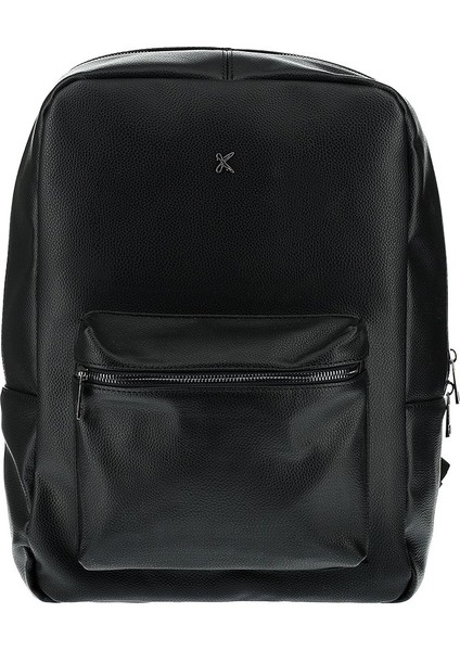 Şık Siyah Sırt Çantası, Günlük ve Seyahat Için Rahat Seçenek