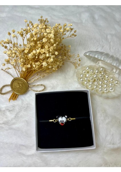 Şık Siyah Murano Cam Bileklik, Zarif Takı Tasarımı