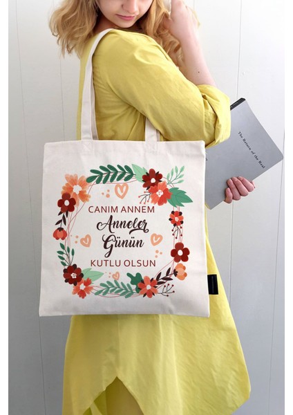 Çiçek Desenli Bebek ve Anneye Özel Şık Bez Çanta, Zarif ve Kullanışlı Tasarım fırsatları