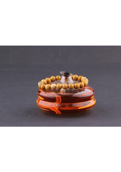 Sertifikalı 8 mm Doğal Taş Bileklik, Şık ve Enerjik Sarı Renk Seçeneği fırsatları