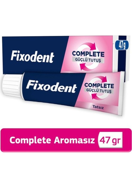 Complete Diş Protez Yapıştırıcı Tatsız 47 gr