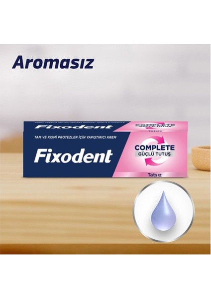 Complete Diş Protez Yapıştırıcı Tatsız 47 gr indirimleri