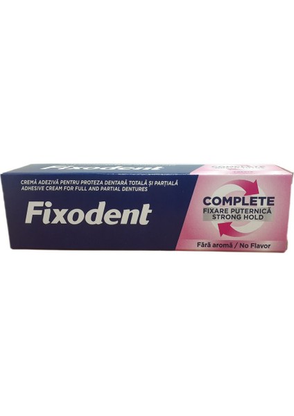 Complete Protez Yapıştırıcı Krem Güçlü Tutuş 47 gr Aromasız x 2 Adet fiyatları