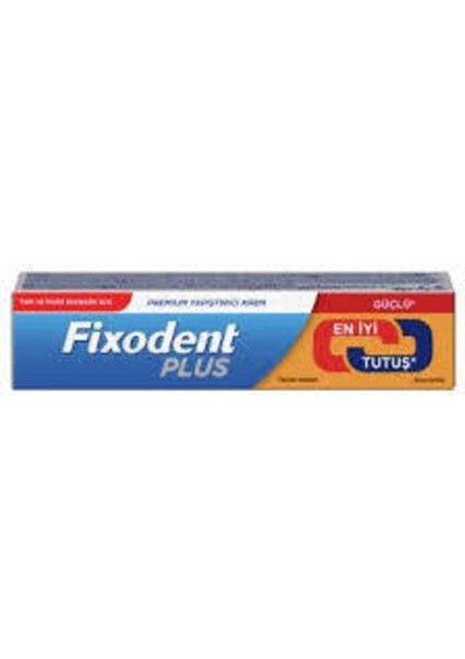 Diş Protez Yapıştırıcı Krem Güçlü Tutuş 40 gr 2 Adet
