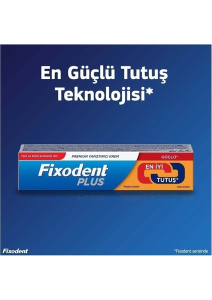 Plus Güçlü Tutuş Protez Yapıştırıcı 40 gr - 10 Adet fırsatları