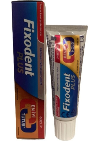 Plus Protez Yapıştırıcı Krem 40 gr - Fıxodent Premıum Best Hold -Premium Adhesive Cream fiyatları
