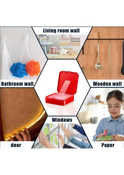 1.4 cm - 4.5 cm 60 Adet Kaliteli Çift Taraflı Bant Halı Tablo Resim Yapıştırma Bandı fırsatları