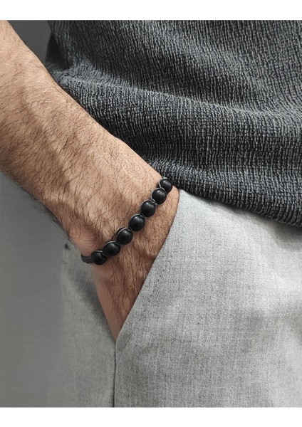 Makrome Örgü Onix Taş Bileklik, Şık ve Doğal Tasarım, Zarif Aksesuar. fiyatları