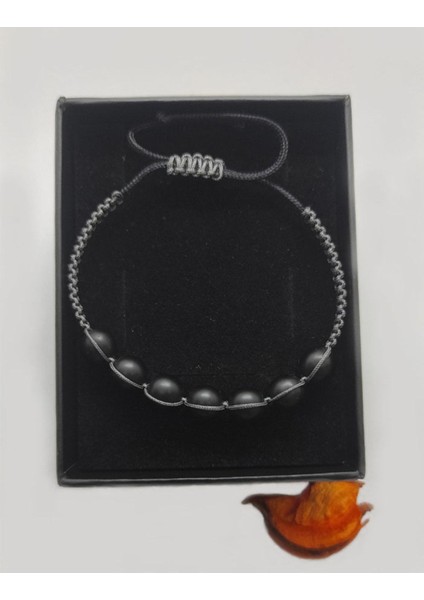 Makrome Örgü Onix Taş Bileklik, Şık ve Doğal Tasarım, Zarif Aksesuar. fırsatları