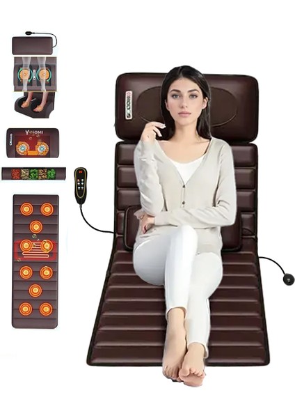 Relaxon X10 Katlanabilir Elektrikli Tam Vücut Isıtmalı Masaj Yatağı fiyatları