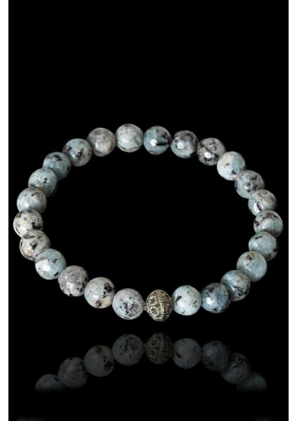 Fasetli Mavi Sodalit Bileklik, Gümüş Aparat ile Şık Takı fiyatları