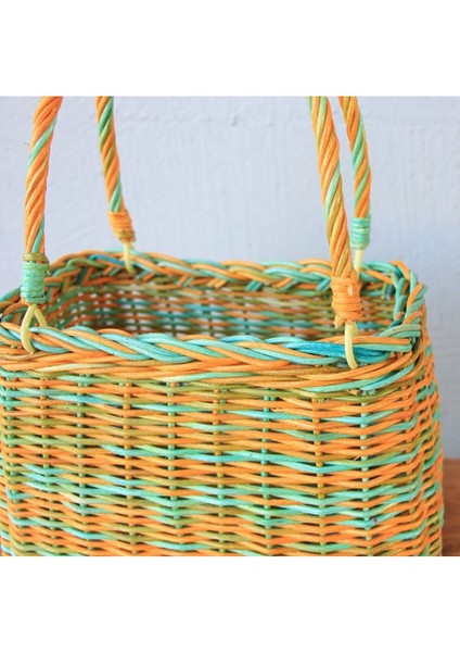 Şık Rattan Çanta 23X11.5XH16 Bej, Hafif ve Zarif Tasarım modelleri