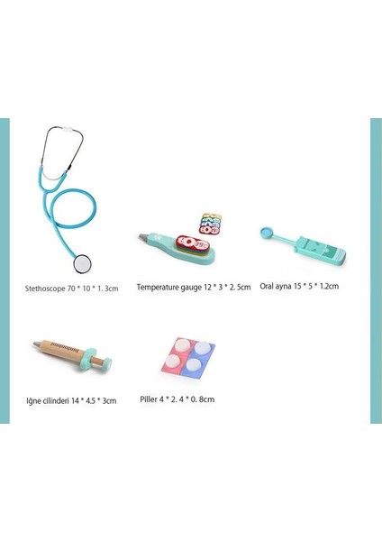 Doktor Oyun Evi Kız Oyuncak Bebek Simülasyon Rol Oynama Seti (Yurt Dışından) fiyatları