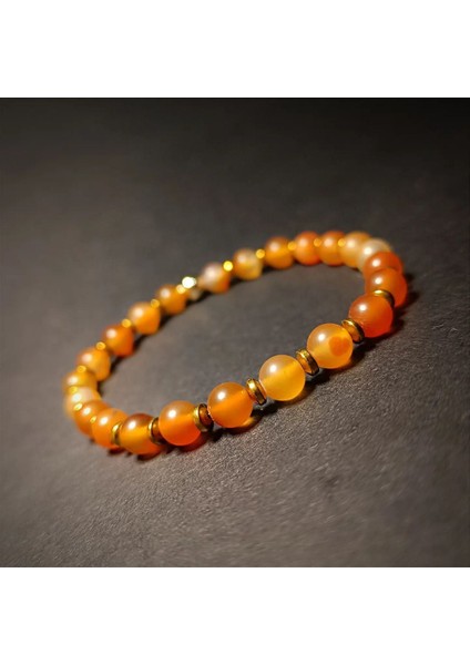 Çok Renkli 6 mm Akik Bileklik, Şık ve Modern Takı Seçeneği modelleri