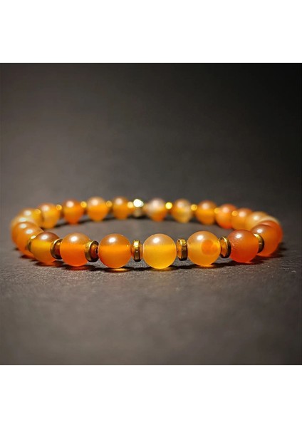 Çok Renkli 6 mm Akik Bileklik, Şık ve Modern Takı Seçeneği fırsatları