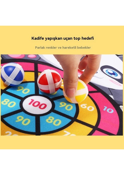 Çocuk Dart Hedefi Yapışkan Top Atma Hedefi Ebeveyn-Çocuk Etkileşimli Kapalı ve Açık Atma (Yurt Dışından) fiyatları