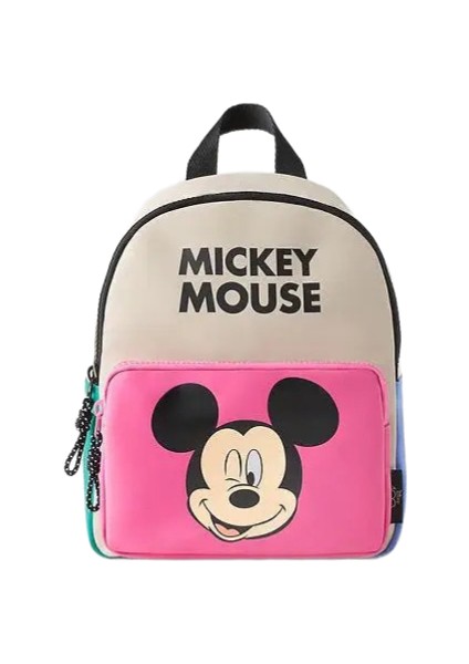 "disney Mickey Mouse Çizgi Film Moda Sırt Çantası Kadın Minnie Tuval Okul Çantası Moda Büyük Kapasiteli Sırt Çantası Kızlar Mochila " (Yurt Dışından)