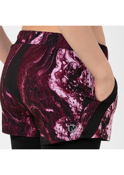 Reach P Kadın Siyah Şort