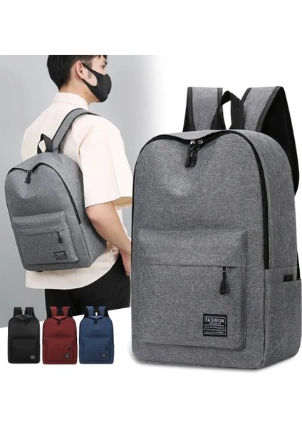 "15 Inç Çok Yönlü Sırt Çantası Moda Yıkanabilir Oxford Kumaş Bilgisayar Çantası Siyah Gri Mavi Kırmızı Okul Öğrenci Sırt Çantası Unisex " (Yurt Dışından) modelleri