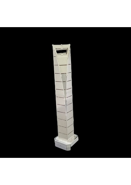 Yeni 3D Mini Üç Boyutlu Metal Çizgi Film Puzzle Yapboz Modeli (Yurt Dışından)