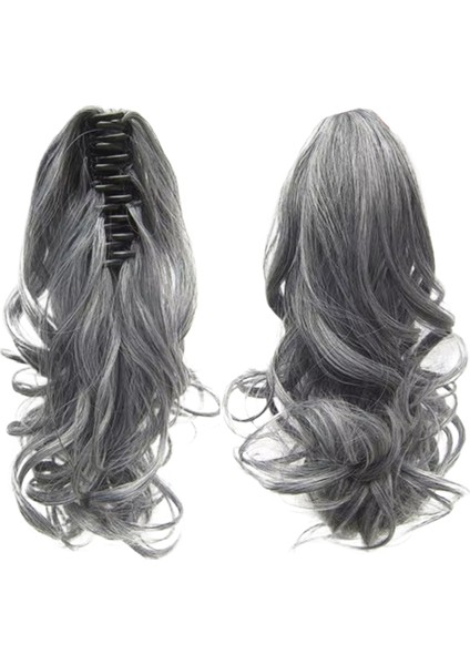 Avrupa ve Amerika Birleşik Devletleri Peruk Kadın Kıvırcık Saç Kaplan Ağız Klip At Kuyruğu (Yurt Dışından)