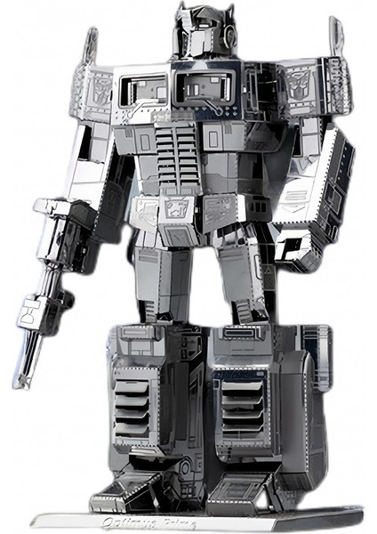 Yeni 3D Mini Üç Boyutlu Metal Çizgi Film Puzzle Yapboz Modeli (Yurt Dışından)