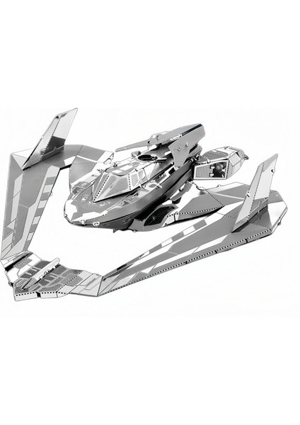 Yeni 3D Mini Üç Boyutlu Metal Çizgi Film Puzzle Yapboz Modeli (Yurt Dışından)