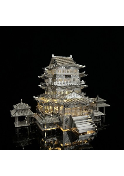 Yeni 3D Mini Üç Boyutlu Metal Çizgi Film Puzzle Yapboz Modeli (Yurt Dışından)
