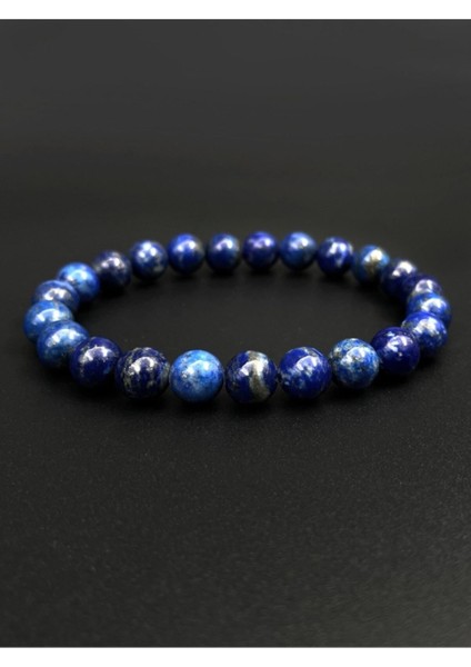 Mavi Renkli Doğal Taşlı Zarif Bileklik, El Yapımı, Unisex Tasarım fiyatları