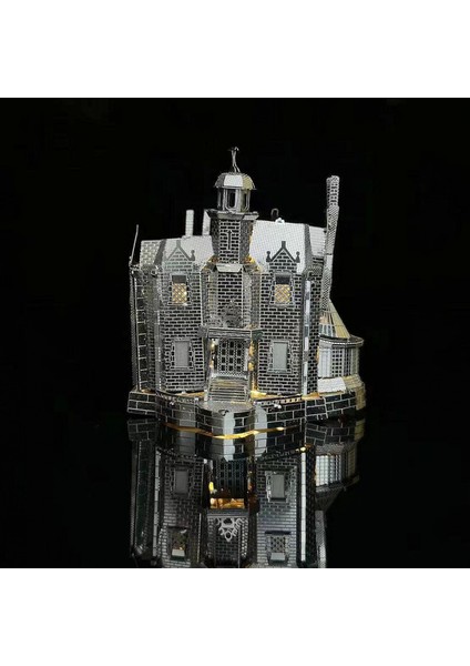 Yeni 3D Mini Üç Boyutlu Metal Çizgi Film Puzzle Yapboz Modeli (Yurt Dışından)