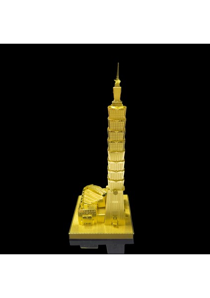 Yeni 3D Mini Üç Boyutlu Metal Çizgi Film Puzzle Yapboz Modeli (Yurt Dışından)