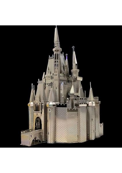 Yeni 3D Mini Üç Boyutlu Metal Çizgi Film Puzzle Yapboz Modeli (Yurt Dışından)