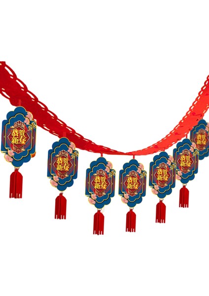 Çin Yılı Asılı Çelenk Odası Dekorasyonu Dekoratif 12 (Yurt Dışından) fiyatları