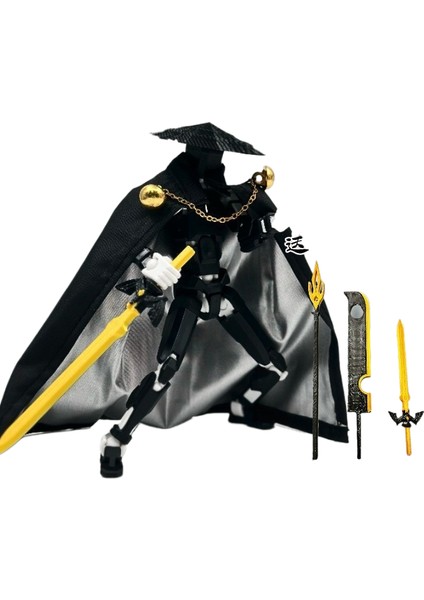 Illidan Altı Kanatlı Melek Yargı Meleği Çok Li Hareketli Şanslı 13 Figürlü Süs (Yurt Dışından)