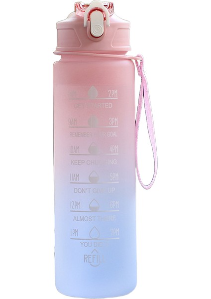 "degrade Renkli Su Bardağı, Basit Halat Kaldırma Uzay Bardağı, Öğrenci Ölçekli Pipet Bardağı, Spor Su Şişesi, Yüksek Estetik Değer " (Yurt Dışından)