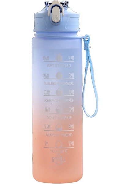 "degrade Renkli Su Bardağı, Basit Halat Kaldırma Uzay Bardağı, Öğrenci Ölçekli Pipet Bardağı, Spor Su Şişesi, Yüksek Estetik Değer " (Yurt Dışından)