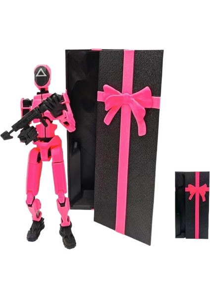 Illidan Altı Kanatlı Melek Yargı Meleği Çok Li Hareketli Şanslı 13 Figürlü Süs (Yurt Dışından)