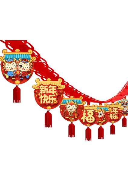 2024 Çin 118 Inç Asılı Çelenk (Yurt Dışından)